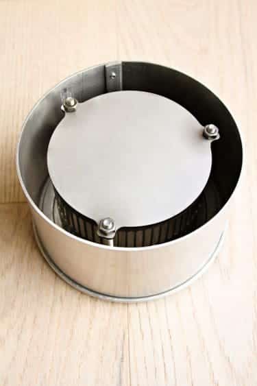 1lb Chaff Collector Assembly with wall